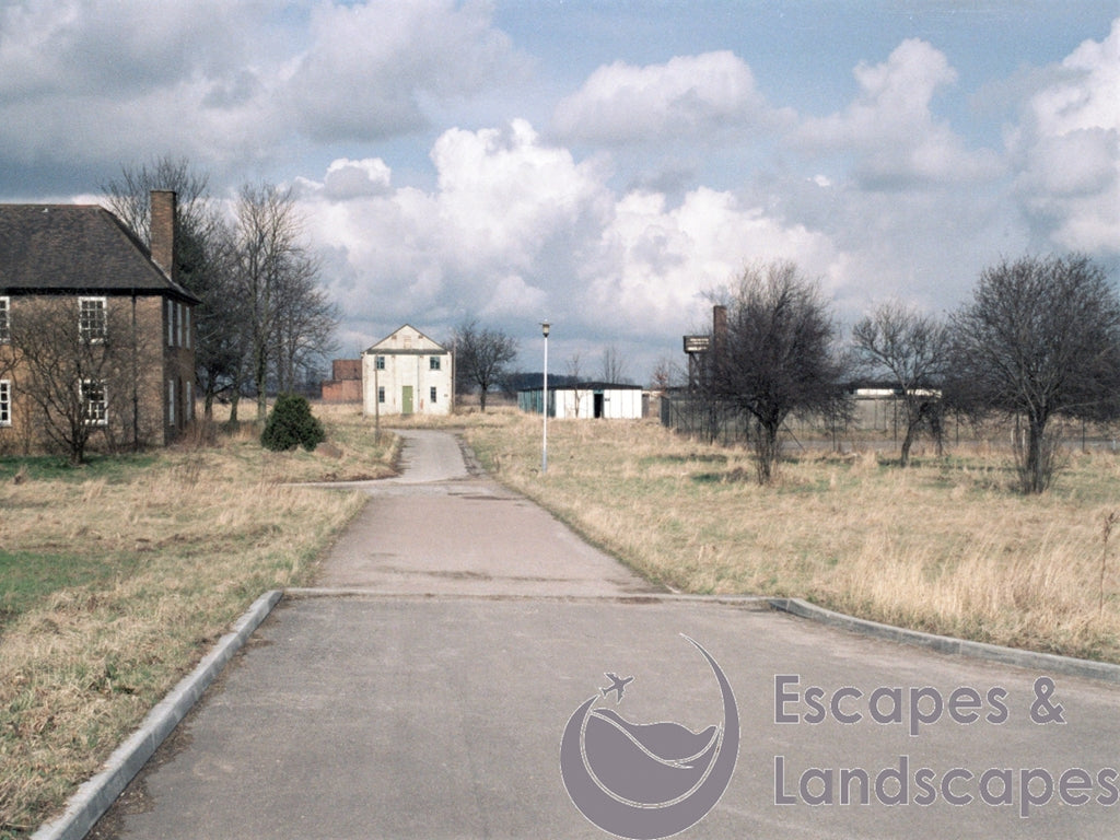 Former Officer's Mess, squash and tennis courts, RAF Syerston