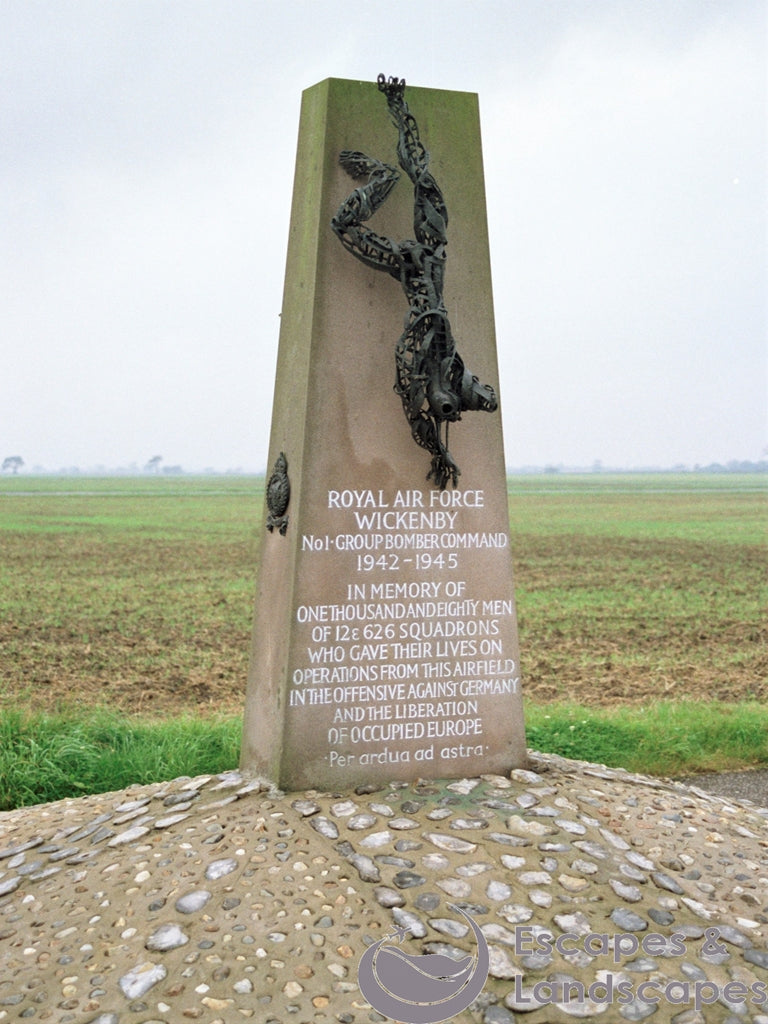 12 & 626 Squadrons, RAF memorial, former RAF Wickenby