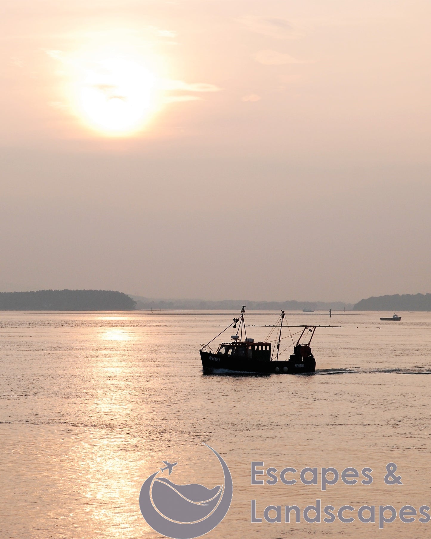Poole Harbour at sunset