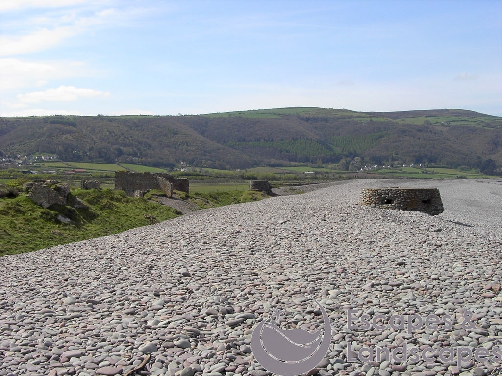 WW2 pillboxes, Bossington beach