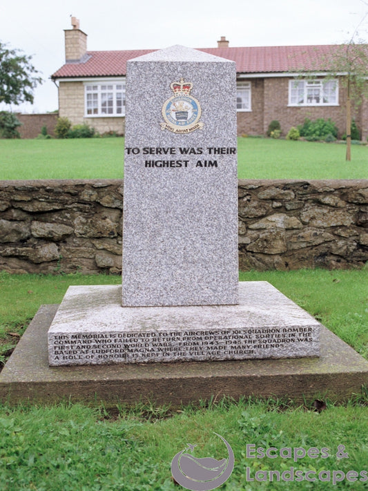 101 Squadron, RAF memorial, former RAF Ludford Magna