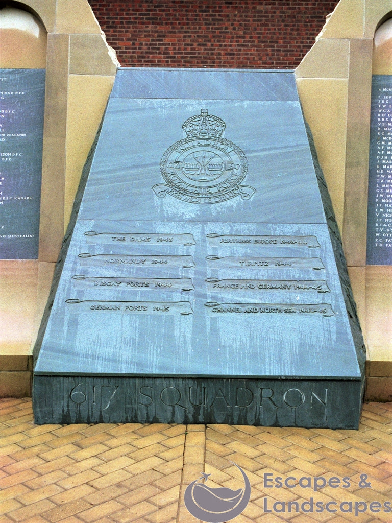 617 Squadron, RAF memorial in Woodhall Spa