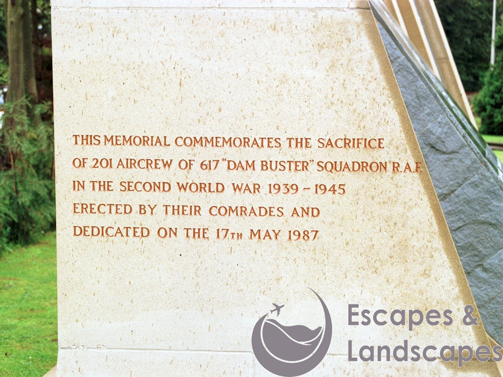 617 Squadron, RAF memorial in Woodhall Spa