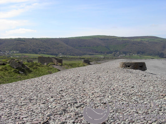 WW2 pillboxes, Bossington beach