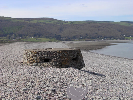 WW2 pillboxes, Bossington beach