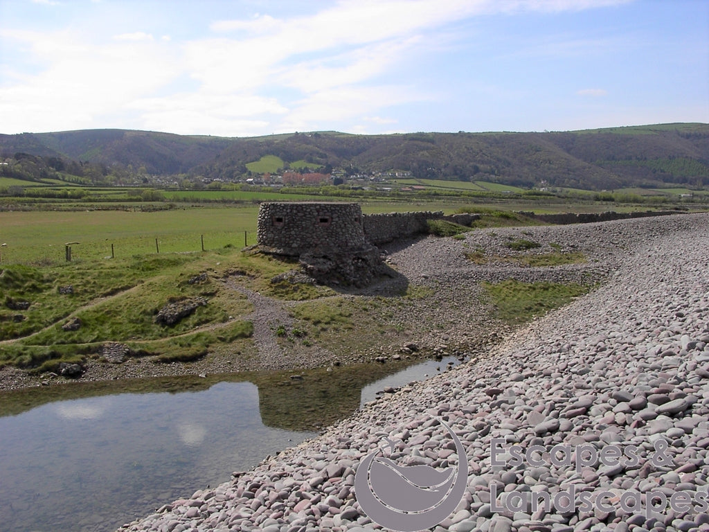 WW2 pillboxes, Bossington beach