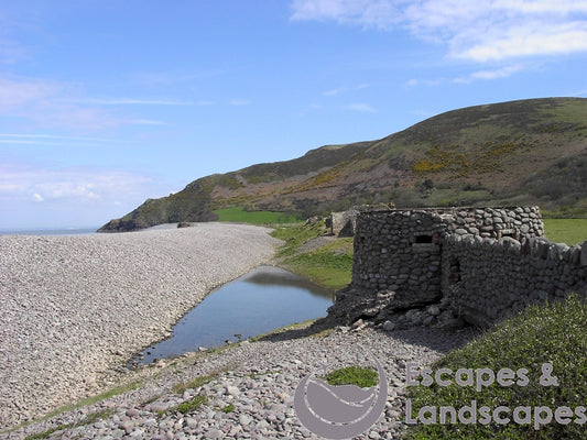 WW2 pillboxes, Bossington beach