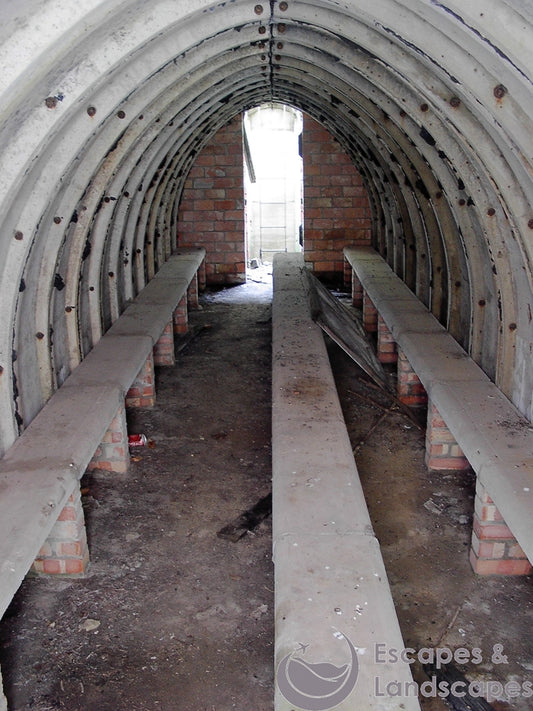 'Stanton' air raid shelter (internal) former RAF Kemble