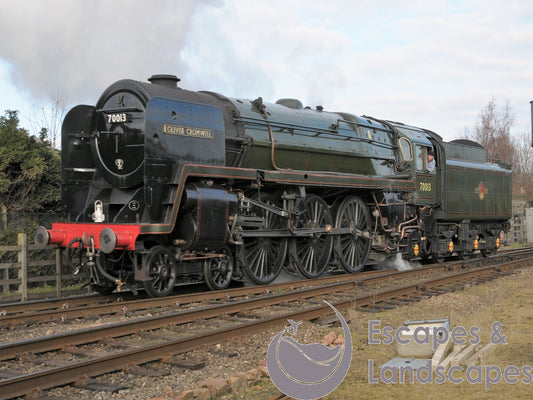 70013 'Oliver Cromwell' locomotive