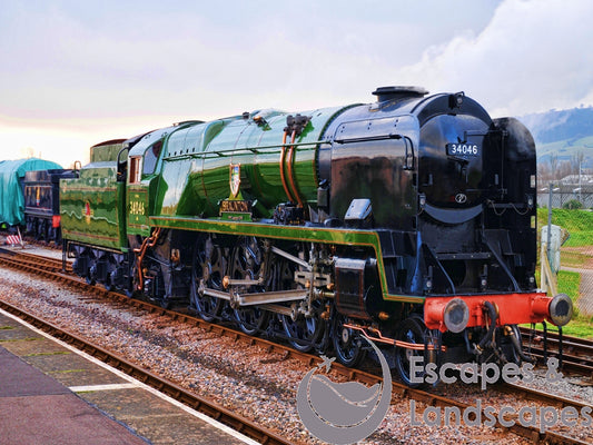 34046 'Braunton' locomotive