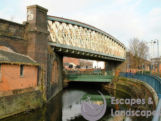 'Bowstring' railway bridge, Leicester